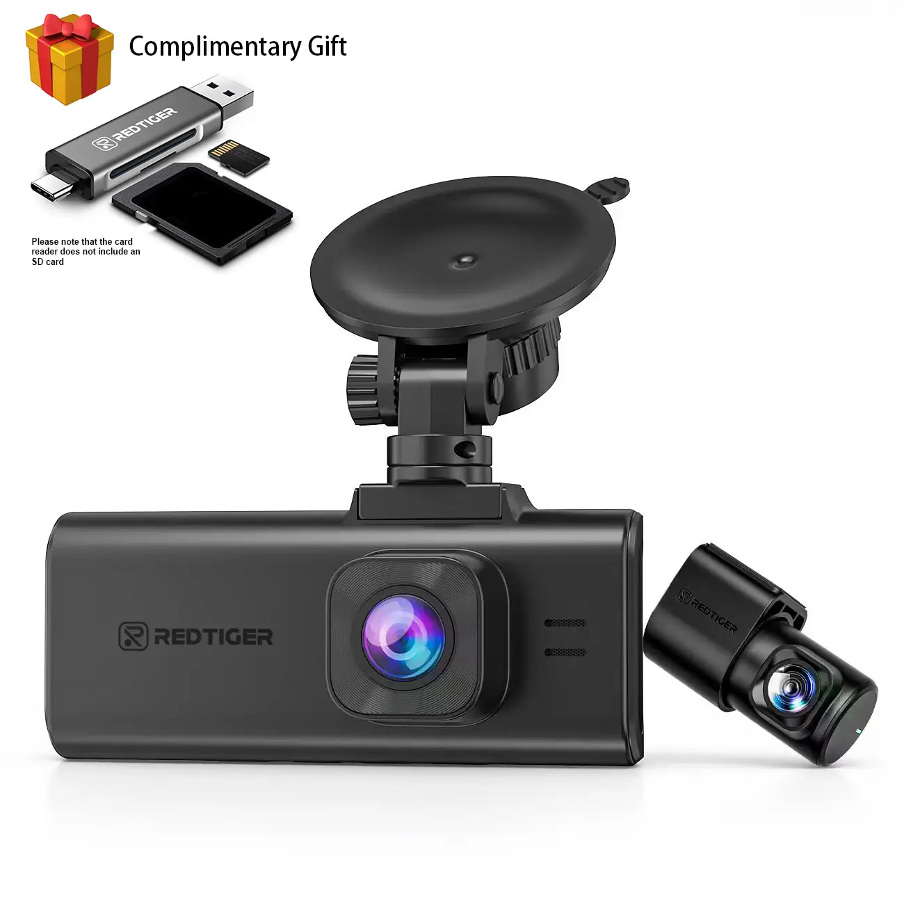Redtiger F7NA 4K Sony STARVIS 2 Front and Rear Dash Cam - Image 10