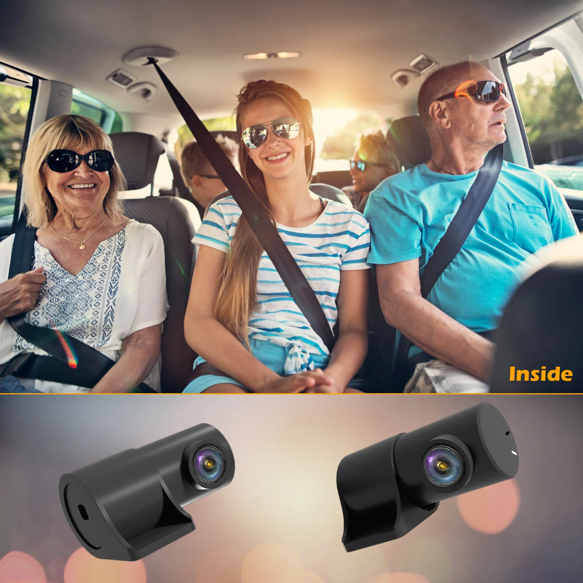 Redtiger In-Car 1080P Rear Back Up Camera For F7N/F17/F9 - Image 5