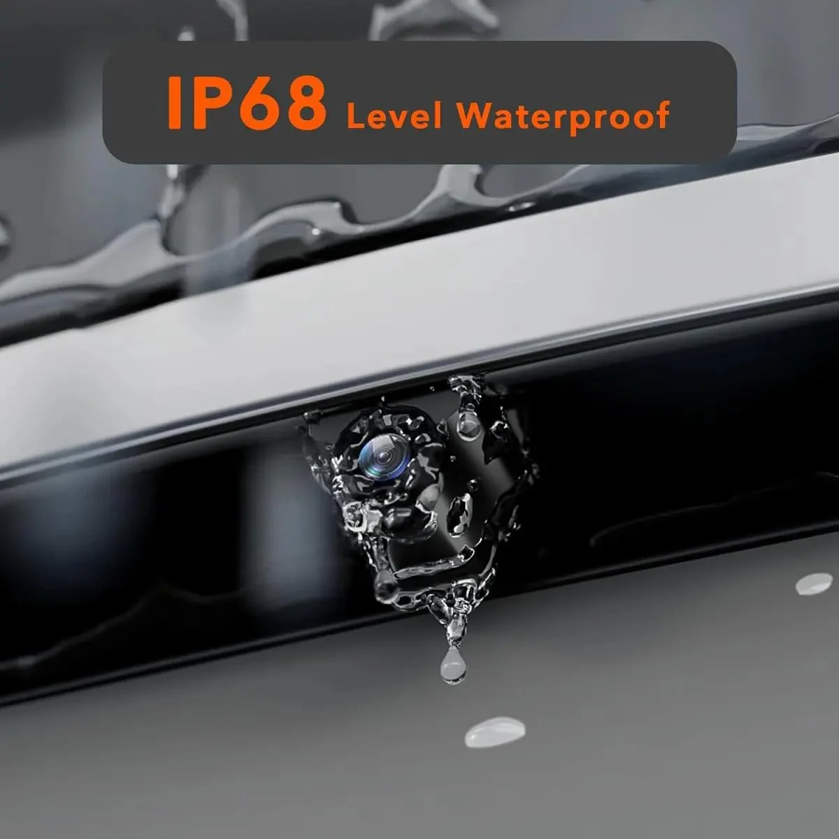 Redtiger Upgrade Clear Waterproof WDR Rear Camera - Image 3